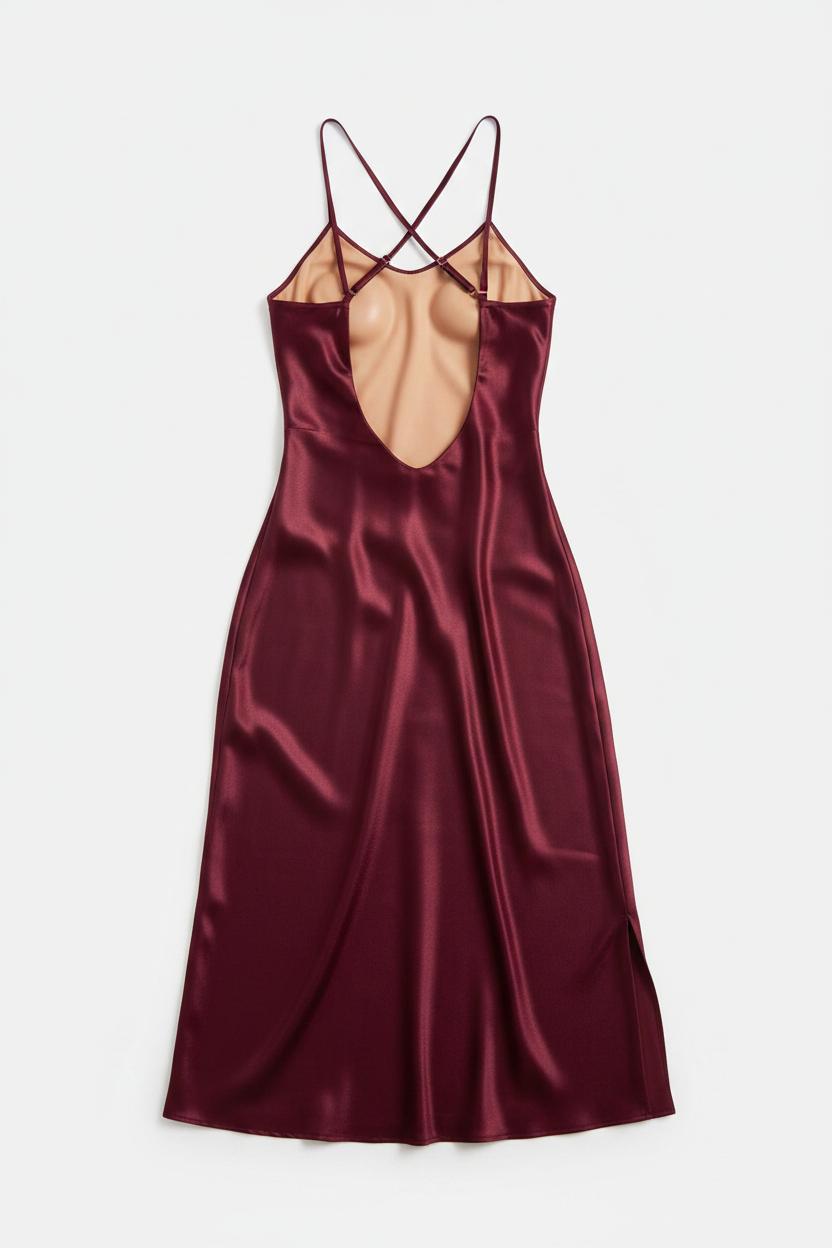 Garment flat lay - back view